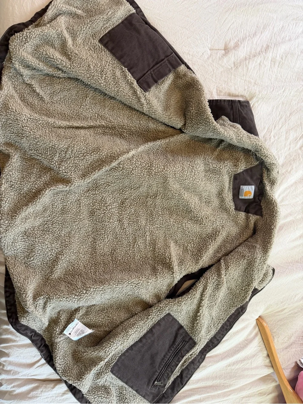 Carhartt jacket featuring